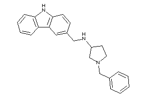 (1-benzylpyrrolidin-3-yl)-(9H-carbazol-3-ylmethyl)amine