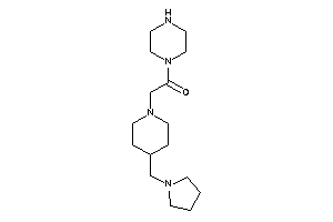 1-piperazino-2-[4-(pyrrolidinomethyl)piperidino]ethanone