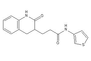 3-(2-keto-3,4-dihydro-1H-quinolin-3-yl)-N-(3-thienyl)propionamide