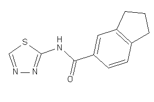 N-(1,3,4-thiadiazol-2-yl)indane-5-carboxamide