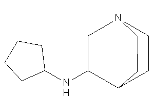 Cyclopentyl(quinuclidin-3-yl)amine