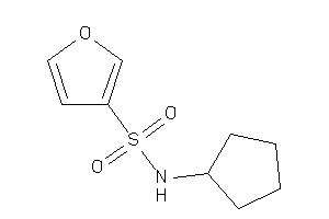 N-cyclopentylfuran-3-sulfonamide