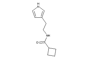 N-[2-(1H-pyrrol-3-yl)ethyl]cyclobutanecarboxamide