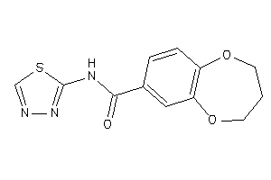 N-(1,3,4-thiadiazol-2-yl)-3,4-dihydro-2H-1,5-benzodioxepine-7-carboxamide