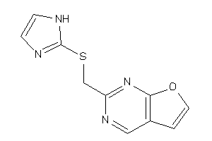 Image of 2-[(1H-imidazol-2-ylthio)methyl]furo[2,3-d]pyrimidine