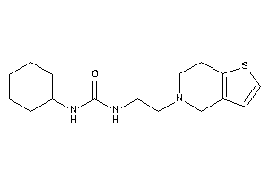 1-cyclohexyl-3-[2-(6,7-dihydro-4H-thieno[3,2-c]pyridin-5-yl)ethyl]urea