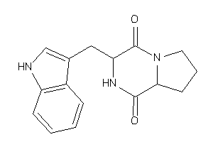 3-(1H-indol-3-ylmethyl)-2,3,6,7,8,8a-hexahydropyrrolo[1,2-a]pyrazine-1,4-quinone