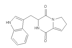 3-(1H-indol-3-ylmethyl)-2,3,6,7-tetrahydropyrrolo[1,2-a]pyrazine-1,4-quinone