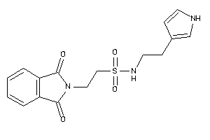 2-phthalimido-N-[2-(1H-pyrrol-3-yl)ethyl]ethanesulfonamide