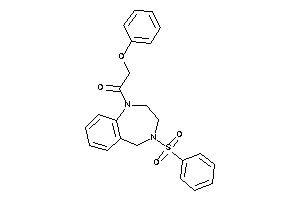 Image of 1-(4-besyl-3,5-dihydro-2H-1,4-benzodiazepin-1-yl)-2-phenoxy-ethanone