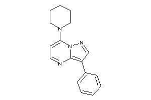 3-phenyl-7-piperidino-pyrazolo[1,5-a]pyrimidine