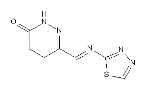 3-(1,3,4-thiadiazol-2-yliminomethyl)-4,5-dihydro-1H-pyridazin-6-one