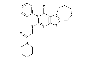 [(2-keto-2-piperidino-ethyl)thio]-phenyl-BLAHone