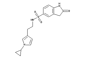 N-[2-(1-cyclopropylpyrrol-3-yl)ethyl]-2-keto-indoline-5-sulfonamide