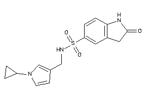 N-[(1-cyclopropylpyrrol-3-yl)methyl]-2-keto-indoline-5-sulfonamide