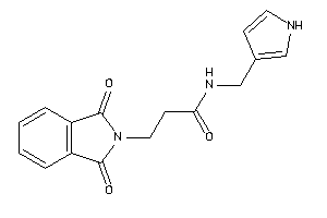 3-phthalimido-N-(1H-pyrrol-3-ylmethyl)propionamide