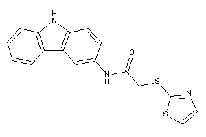 N-(9H-carbazol-3-yl)-2-(thiazol-2-ylthio)acetamide