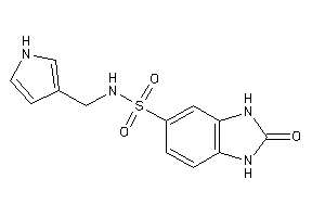 2-keto-N-(1H-pyrrol-3-ylmethyl)-1,3-dihydrobenzimidazole-5-sulfonamide