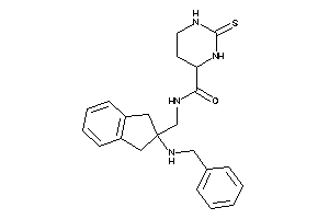 N-[[2-(benzylamino)indan-2-yl]methyl]-2-thioxo-hexahydropyrimidine-4-carboxamide