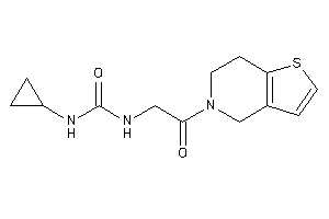 1-cyclopropyl-3-[2-(6,7-dihydro-4H-thieno[3,2-c]pyridin-5-yl)-2-keto-ethyl]urea