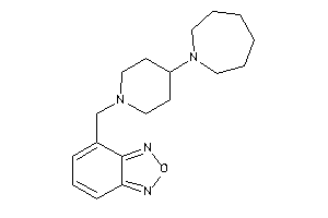 4-[[4-(azepan-1-yl)piperidino]methyl]benzofurazan