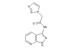 N-(1H-pyrazolo[3,4-b]pyridin-3-yl)-2-(triazol-1-yl)acetamide