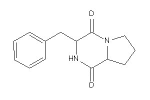 3-benzyl-2,3,6,7,8,8a-hexahydropyrrolo[1,2-a]pyrazine-1,4-quinone