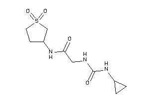 2-(cyclopropylcarbamoylamino)-N-(1,1-diketothiolan-3-yl)acetamide