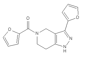 2-furyl-[3-(2-furyl)-1,4,6,7-tetrahydropyrazolo[4,3-c]pyridin-5-yl]methanone