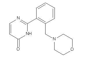 2-[2-(morpholinomethyl)phenyl]-1H-pyrimidin-6-one