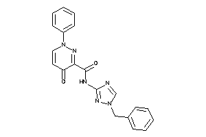 N-(1-benzyl-1,2,4-triazol-3-yl)-4-keto-1-phenyl-pyridazine-3-carboxamide