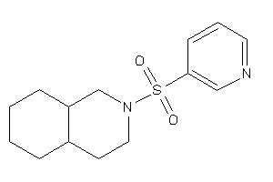 Image of 2-(3-pyridylsulfonyl)-3,4,4a,5,6,7,8,8a-octahydro-1H-isoquinoline