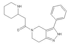 1-(3-phenyl-2,4,6,7-tetrahydropyrazolo[4,3-c]pyridin-5-yl)-2-(2-piperidyl)ethanone