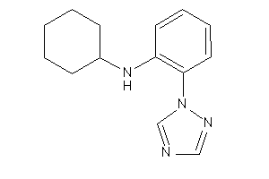 Cyclohexyl-[2-(1,2,4-triazol-1-yl)phenyl]amine