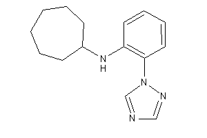 Cycloheptyl-[2-(1,2,4-triazol-1-yl)phenyl]amine