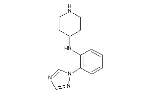 4-piperidyl-[2-(1,2,4-triazol-1-yl)phenyl]amine