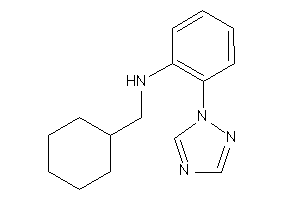 Cyclohexylmethyl-[2-(1,2,4-triazol-1-yl)phenyl]amine