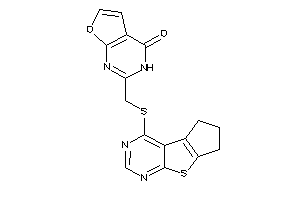 2-[(BLAHylthio)methyl]-3H-furo[2,3-d]pyrimidin-4-one