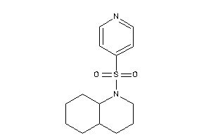 1-(4-pyridylsulfonyl)-3,4,4a,5,6,7,8,8a-octahydro-2H-quinoline