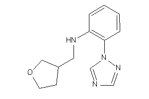 Tetrahydrofuran-3-ylmethyl-[2-(1,2,4-triazol-1-yl)phenyl]amine