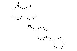 Image of N-(4-pyrrolidinophenyl)-2-thioxo-1H-pyridine-3-carboxamide