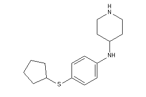 [4-(cyclopentylthio)phenyl]-(4-piperidyl)amine