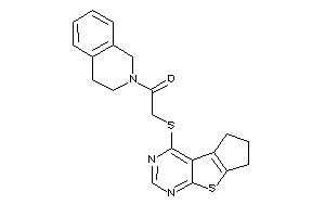 1-(3,4-dihydro-1H-isoquinolin-2-yl)-2-(BLAHylthio)ethanone