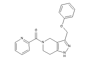 [3-(phenoxymethyl)-1,4,6,7-tetrahydropyrazolo[4,3-c]pyridin-5-yl]-(2-pyridyl)methanone