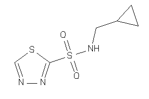 N-(cyclopropylmethyl)-1,3,4-thiadiazole-2-sulfonamide