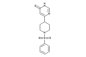 4-(1-besyl-4-piperidyl)-1H-pyrimidin-6-one