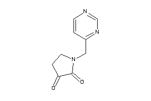 Image of 1-(4-pyrimidylmethyl)pyrrolidine-2,3-quinone
