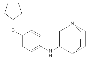 [4-(cyclopentylthio)phenyl]-quinuclidin-3-yl-amine