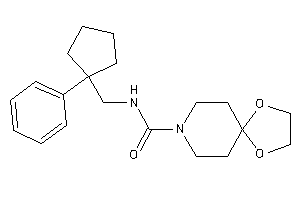 N-[(1-phenylcyclopentyl)methyl]-1,4-dioxa-8-azaspiro[4.5]decane-8-carboxamide