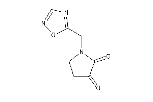 Image of 1-(1,2,4-oxadiazol-5-ylmethyl)pyrrolidine-2,3-quinone